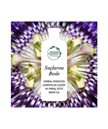 Herbal Essences Hair Care Conditioner Nourishing Passion Flower & Rice Milk 360 ml - Buy Online on GoSupps.com