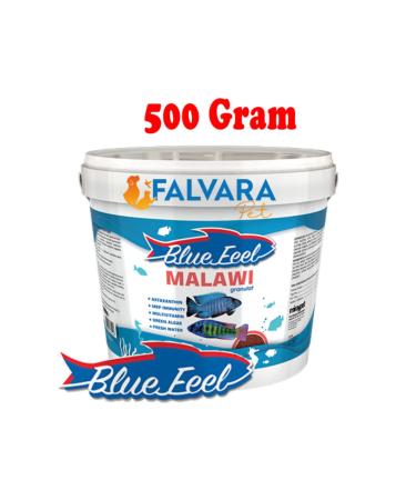 Blue Feel 500 Gram Malawi Granules (1.5-2.5 Mm) Fish Food