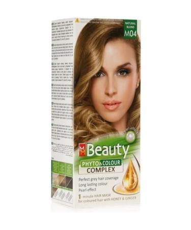 MM Beauty M04 Natural Blonde Beauty Herbal Hair Dye