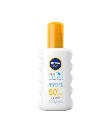 NIVEA Sun Baby Spf50+ Protection & Care Sensitive Skin Children Sun Spray 200ml