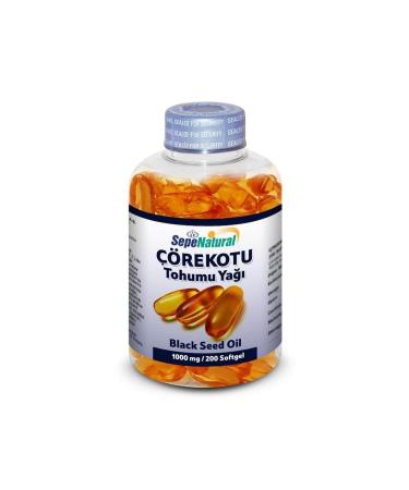 Sepe Natural Black Cumin Oil 200 Softgel