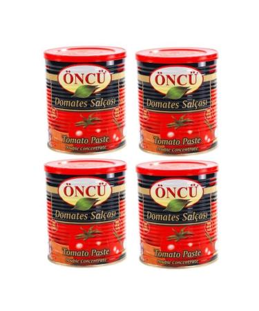 nc Tomato Paste 830 gr 4 Tins