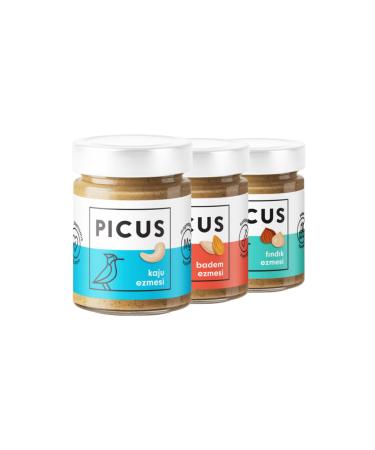 picus Cashew Paste Almond Paste Hazelnut Paste