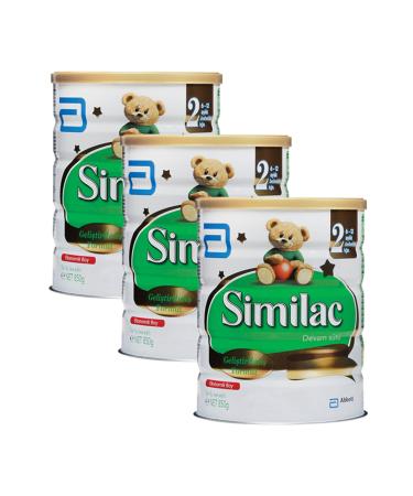Similac Follow-On Milk Number 2 850 Gr X 3 Pieces
