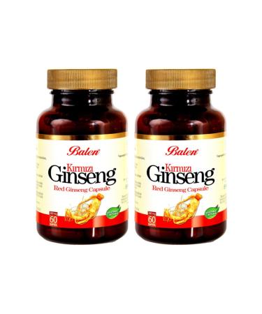 Balen Red Ginseng 60 Capsules 375 Mg X 2 Pieces