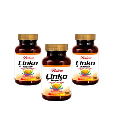 Balen Zinc 90 Capsules Supplementary Food 3 Pieces