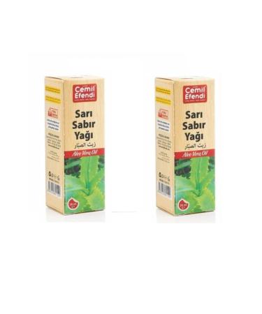 Cemil Efendi Cemilefendi Aloevera Oil (YELLOW PATIENCE) 2 Pieces 20 ml