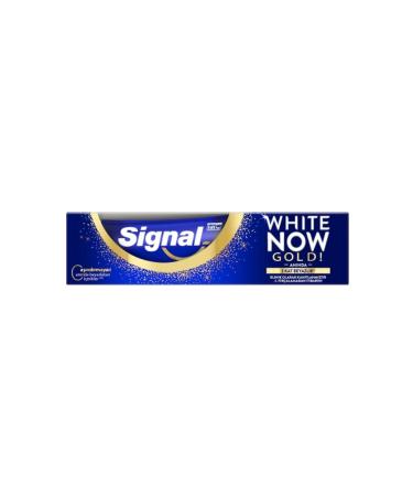 Signal Toothpaste White Now Gold 75 Ml. (6 PIECE)