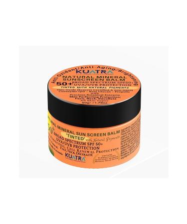 Kuatra Spf 50 Mineral - Natural Sunscreen Antiaging - Anti-Stain - Natural Bb/foundation - Buy Online on GoSupps.com