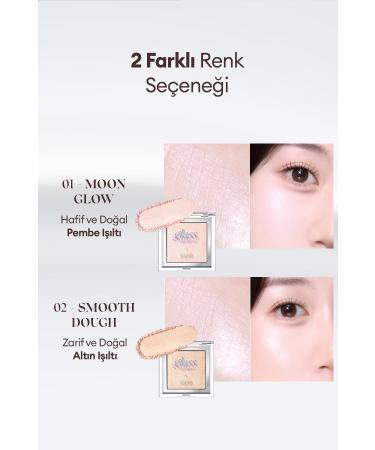 CLIO Natural Looking Pink Shining Illuminator CLIO Glass&Highlighter (01 Moon Glow) Luxury Koshort - Buy Online on GoSupps.com