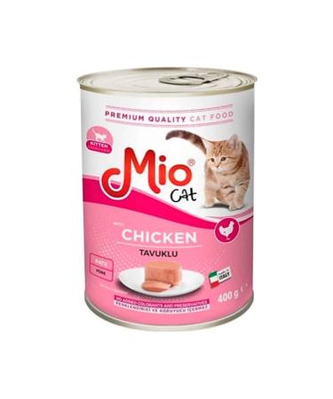 Mio Mio Kitten Canned Chicken Puree Paste 400 gr