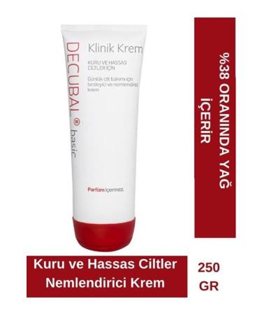 Decubal Basic Clinical Moisturizing Cream 250 gr Size: 250 ml