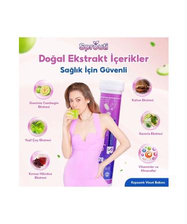 Sprouti 3 Box - Special Formula Effervescent Tablet for Stubborn Fats - Buy Online on GoSupps.com