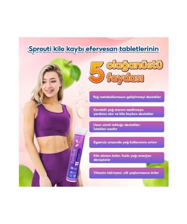 Sprouti 3 Box - Special Formula Effervescent Tablet for Stubborn Fats - Buy Online on GoSupps.com