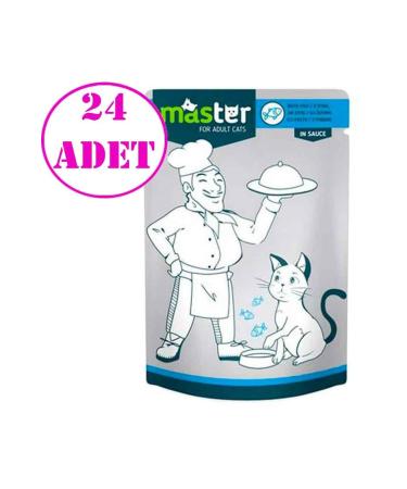 Master Cat Canned Fish 80 gr 24 Pieces