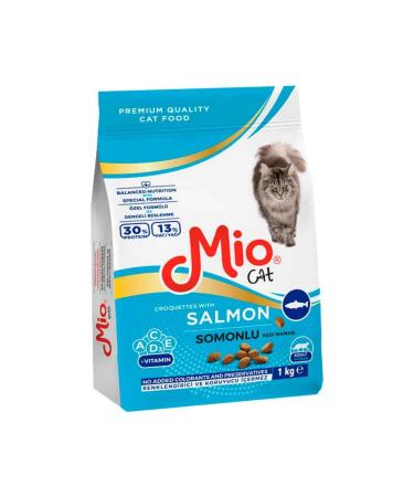 Mio Mio Adult Cat Food with Salmon 1 Kg