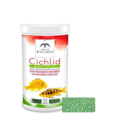 White Balance Cichlid Green Granules 250 ml