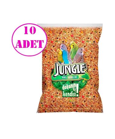 Jungle Budgie Food Bag 500 gr 10 Pcs