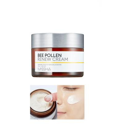 Missha Bee Pollen Intensive Nourishing Renewing Cream 50ml Bee Pollen Renew Cream