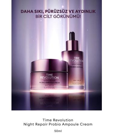 Missha Anti-Aging Probiotic Moisturizing Cream 50ml Time Revolution Probio Ampoule Cream - Buy Online on GoSupps.com