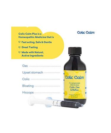 Colic calm Colic Gas Reflux Homeopathic Herbal Gas Drops 50ml Skt:03/25 - Buy Online on GoSupps.com