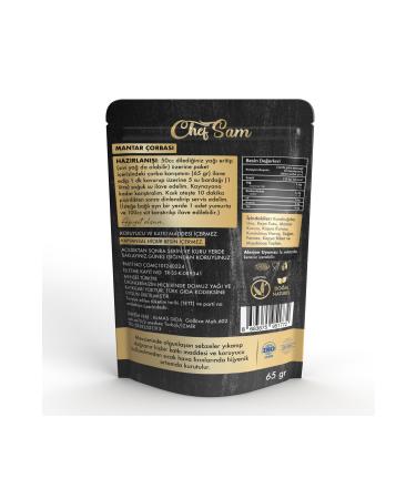 CHEF SAM MUSHROOM SOUP 65 GR *3 PIECES* GLUTEN-FREE - Buy Online on GoSupps.com