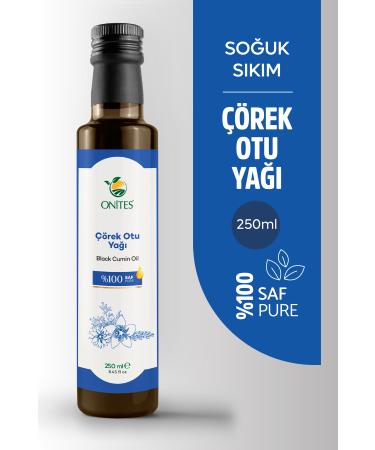 Onites Nature Black Cumin Oil-250 ml Skin-Friendly Oil Consumable in Foods