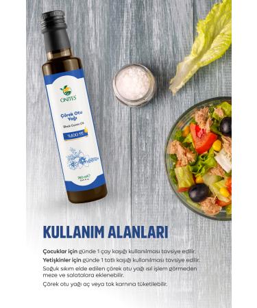 Onites Nature Black Cumin Oil-250 ml Skin-Friendly Oil Consumable in Foods - Buy Online on GoSupps.com