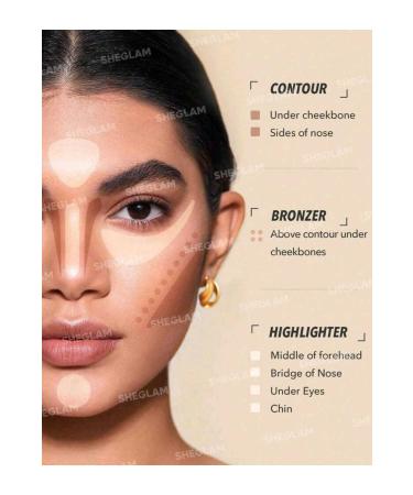SHEGLAM Powder Contour Palette 6 Colors - Buy Online on GoSupps.com
