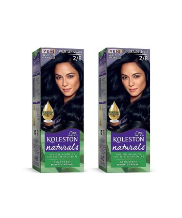 Wella Koleston Hair Dye Naturals 2/8 Black Berry X 2 Pieces - Buy Online on GoSupps.com