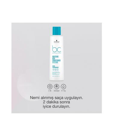 Bonacure Bc Clean Weigh-Free Vegan Moisture Reloading Conditioner for Dry Hair 200ml