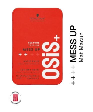 Schwarzkopf Osis Mess Up Matt Styling Dough 10 0ml - Buy Online on GoSupps.com