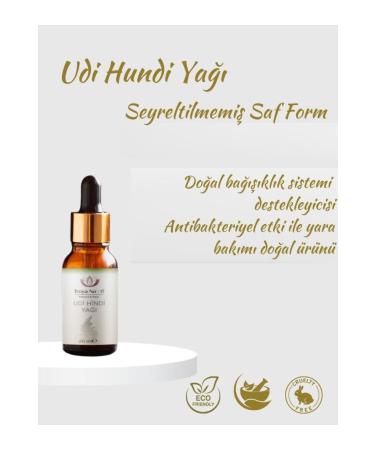 Troy No17 Udi Hundi Oil - 0 Natural and Undiluted 20 ml