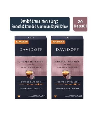 Tchibo Crema Intense Lungo Smooth & Rounded Capsule Coffee x 2
