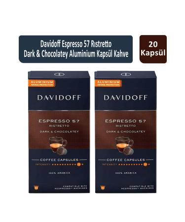 Tchibo Espresso 57 Ristretto Dark & Chocolatey Capsule Coffee x 2 Pieces