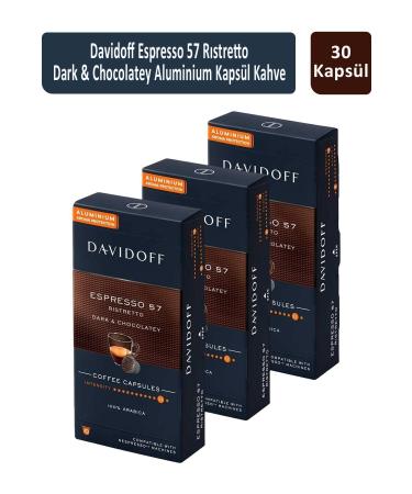 Tchibo Espresso 57 Ristretto Dark & Chocolatey Capsule Coffee x 3 Pieces