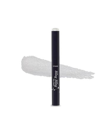 ETUDE Bling Bling Eye Stick / Glittery Permanent Pencil Eyeshadow - 1 White Shooting Star