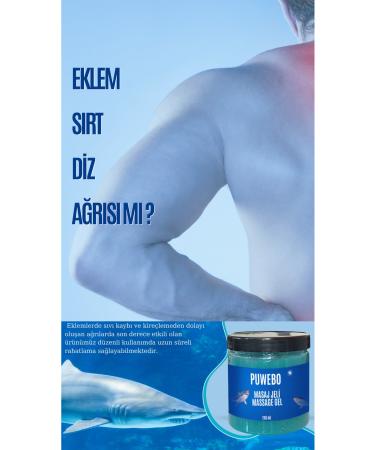 PUWEBO Shark Cartilage Extract Pain Relief Balm 250 ml