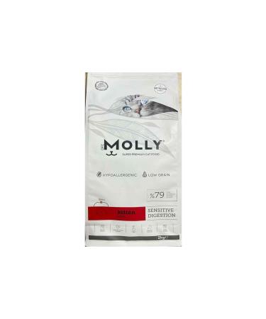 Molly Hypoallergenic Low Grain Lamb Kitten Food 2 kg