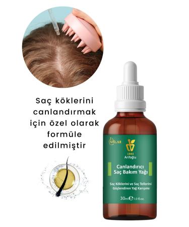 Arifo lu Revitalizing Hair Care Oil 30ml - Oil That Strengthens Hair Roots and Hair Strands Arlab - Buy Online on GoSupps.com