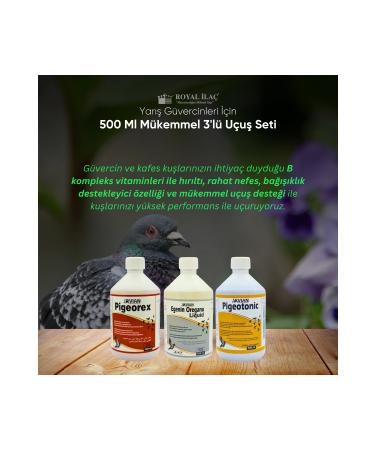 Royal la Royal la Racing Pigeons 500 ml Comfortable Breath High Performance and Perfect Flight Set