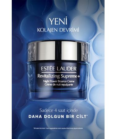 Estee Lauder Night Collagen Strength - Revitalizing Supreme Night Power Bounce Creme Moisturizer 50ml NATUL NB13 - Buy Online on GoSupps.com
