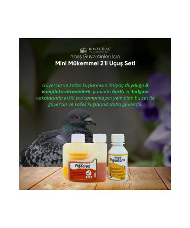 Royal la Royal la Mini Magnificent Double Set for Pigeons and Cage Birds (PIGEOTONIC PIGEOREX)