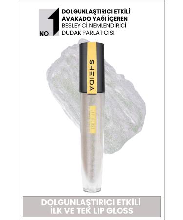 Sheida Plumping Effect Lip Gloss Lipgloss - Metallic Red No: 54 Nourishing & Shiny Effect