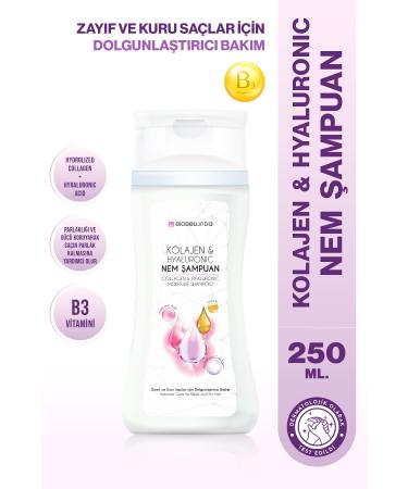 BioBellinda Collagen & Hyaluronic Moisture Shampoo 250 Ml