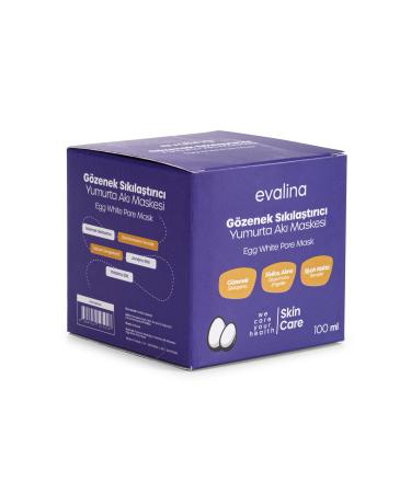 Evalina Pore Tightening Egg White Mask - Egg White Pore Mask - Buy Online on GoSupps.com