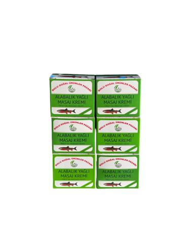 BDUP Bolu Natural Products Market Trout Oil Massage Cream 6 Pieces