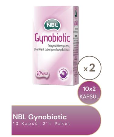NBL Gynobiotic 10 Capsules 2 Pack