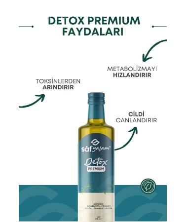 Safyasam Detox Premium Mix Detox Vinegar Water 250ml Helping to Lose Weight and Eliminate Edema - Buy Online on GoSupps.com