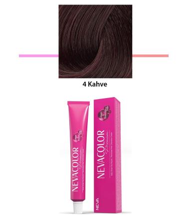 Premium 4 Coffee - Permanent Cream Hair Dye 50 G Tube - Lisinya Alithestereo